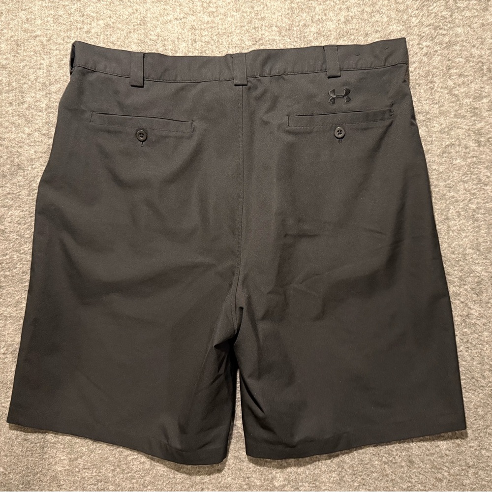 Under Armour Golf Performance Shorts Mens 40 black 9" Light pockets comfort